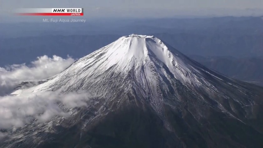 Mt Fuji - the site of a major arc in Yama no Susume's second season.
