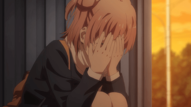 My Teen Romantic Comedy SNAFU - Yui Yuigihama cries