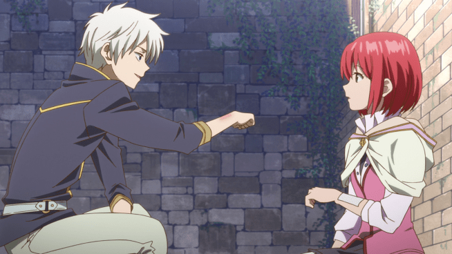 Shirayukihime - first meeting