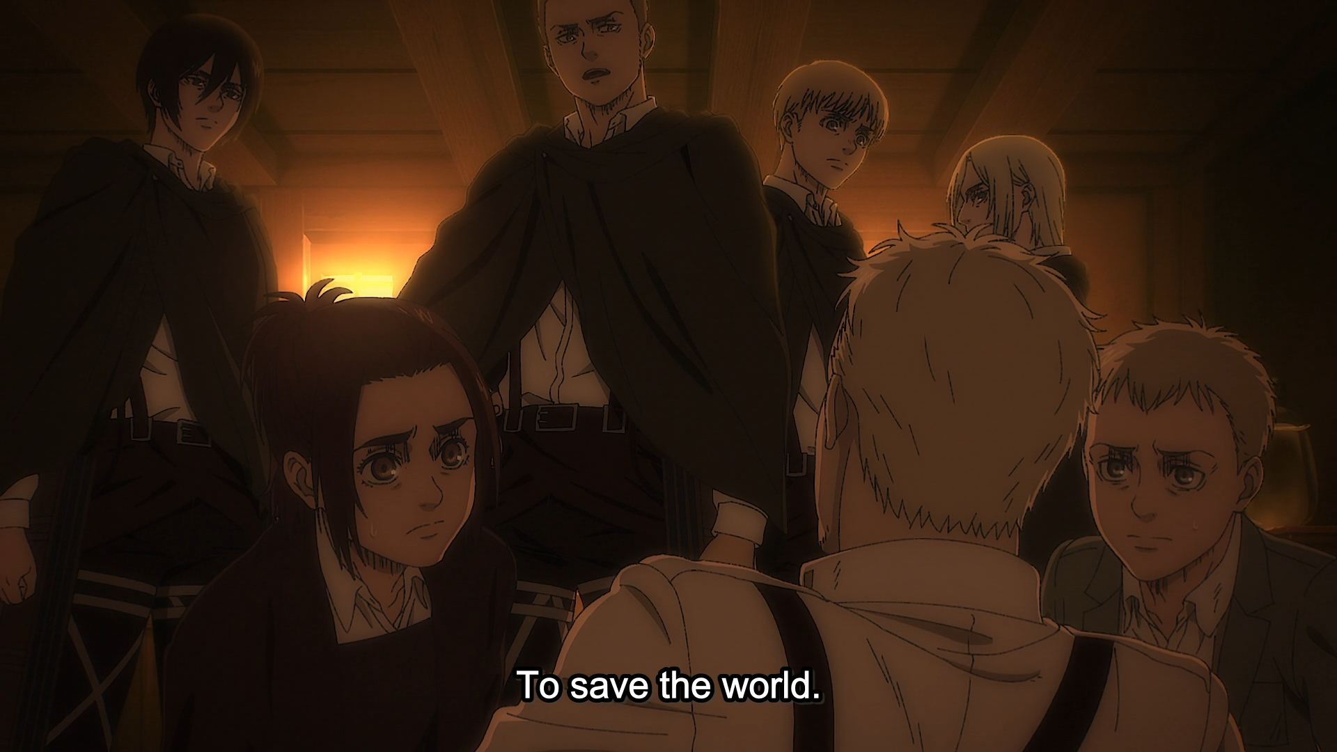 Attack on Titan - to save the world